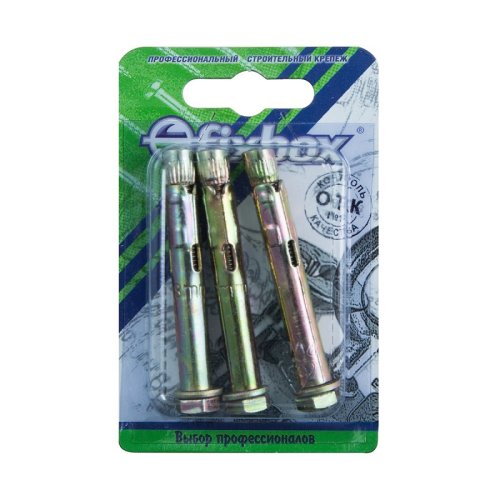 Анкерный болт 8x60 (3 шт) Стройбат картинка